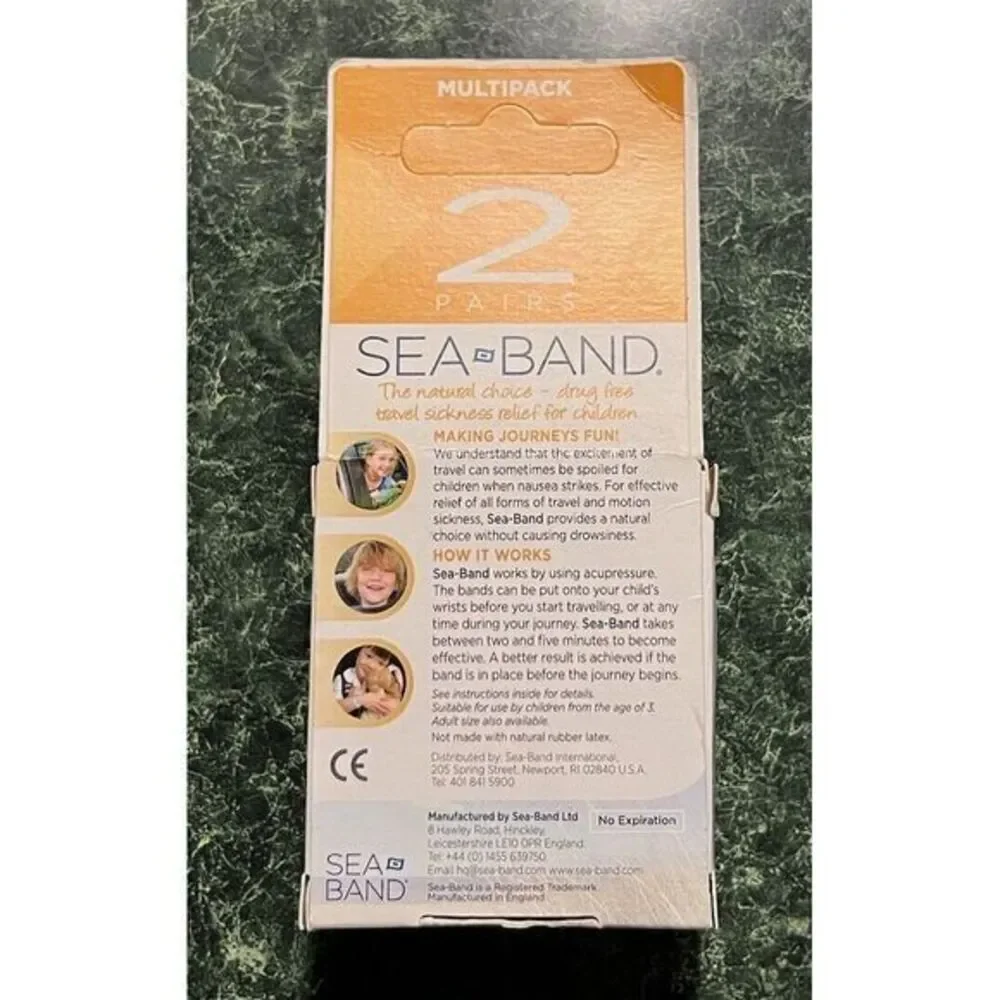 Sea Band The Original Child‎ Wristband For Motion Sickness and Nausea Relief (2)